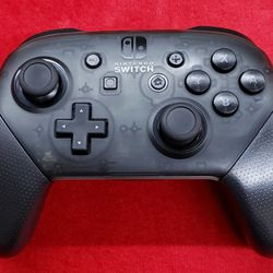 Nintendo Switch Wireless Pro Controller For Nintendo Switch - HAC-013 - Black - No USB Cable - Working