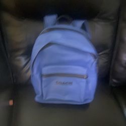 Blue  Coach Backpack New