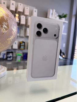 iPhone 17 Pro Max Unlocked silver color new 100%