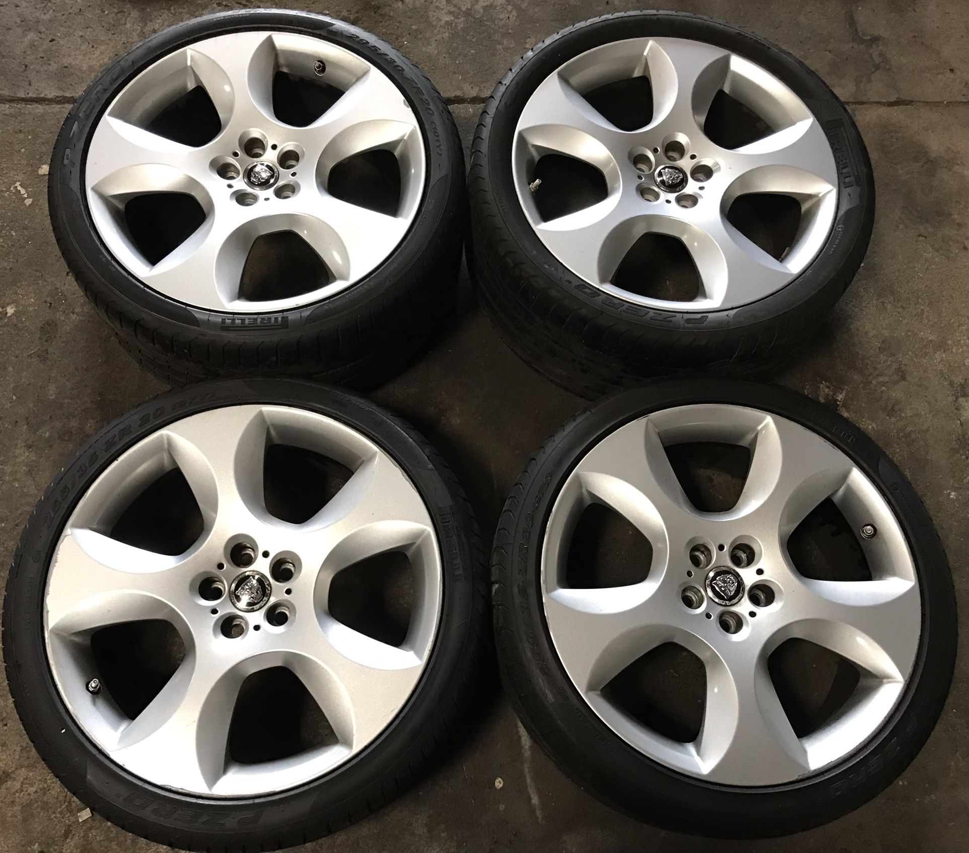 20” Jaguar XJ XF XE Sport Sedan Factory OEM Wheels Rims Tires 20 inch