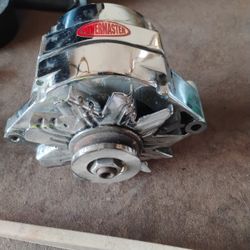 Chrome Alternator For GMC Pontiac Chevrolet Oldsmobile