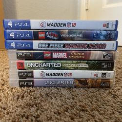 PS4 and PS3 Games