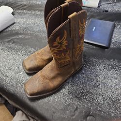 Mens Justin Work Boots