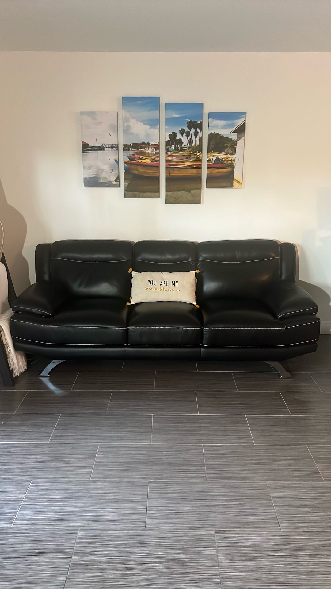 Leather Sofa