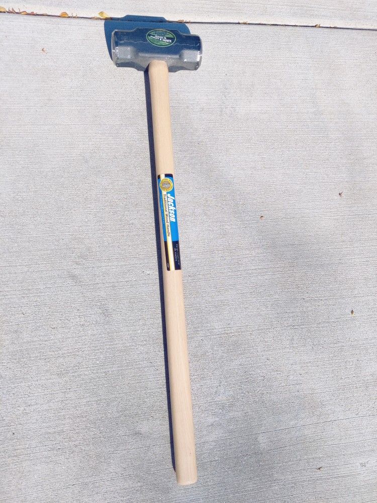 Sledgehammer With Wooden Handle New