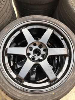 18 inch wheels and tires 4x100 / 4x114