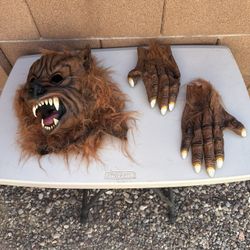 Werewolf, Mask And Hands