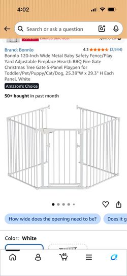Gate 5-Panel Playpen for Toddlers/Pet/Puppy/Cat/Dog,