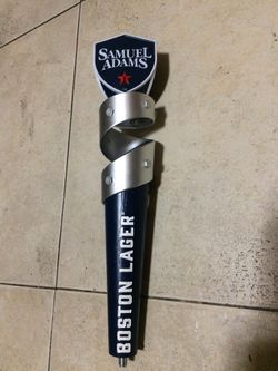 Samuel Adams Boston lager beer tab
