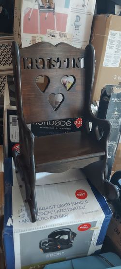 Vintage children rocking chair $25