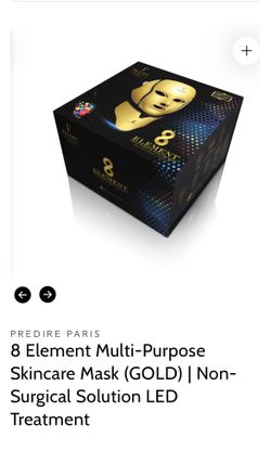 Brand new Prédiré Paris 8 Element LED Skincare Mask (Gold Edition)