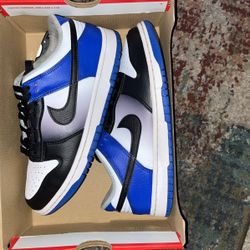 Nike Dunks Low Game Royal White And Black