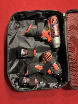 Milwaukee M12 Impact and Driver