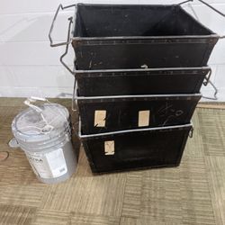 Unique Large Storage Containers - Vintage
