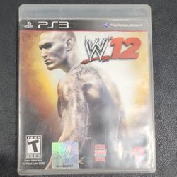 W'12 Wrestling PS3