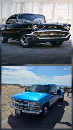 1957 Belair & 1992 Dually C3500 OBS