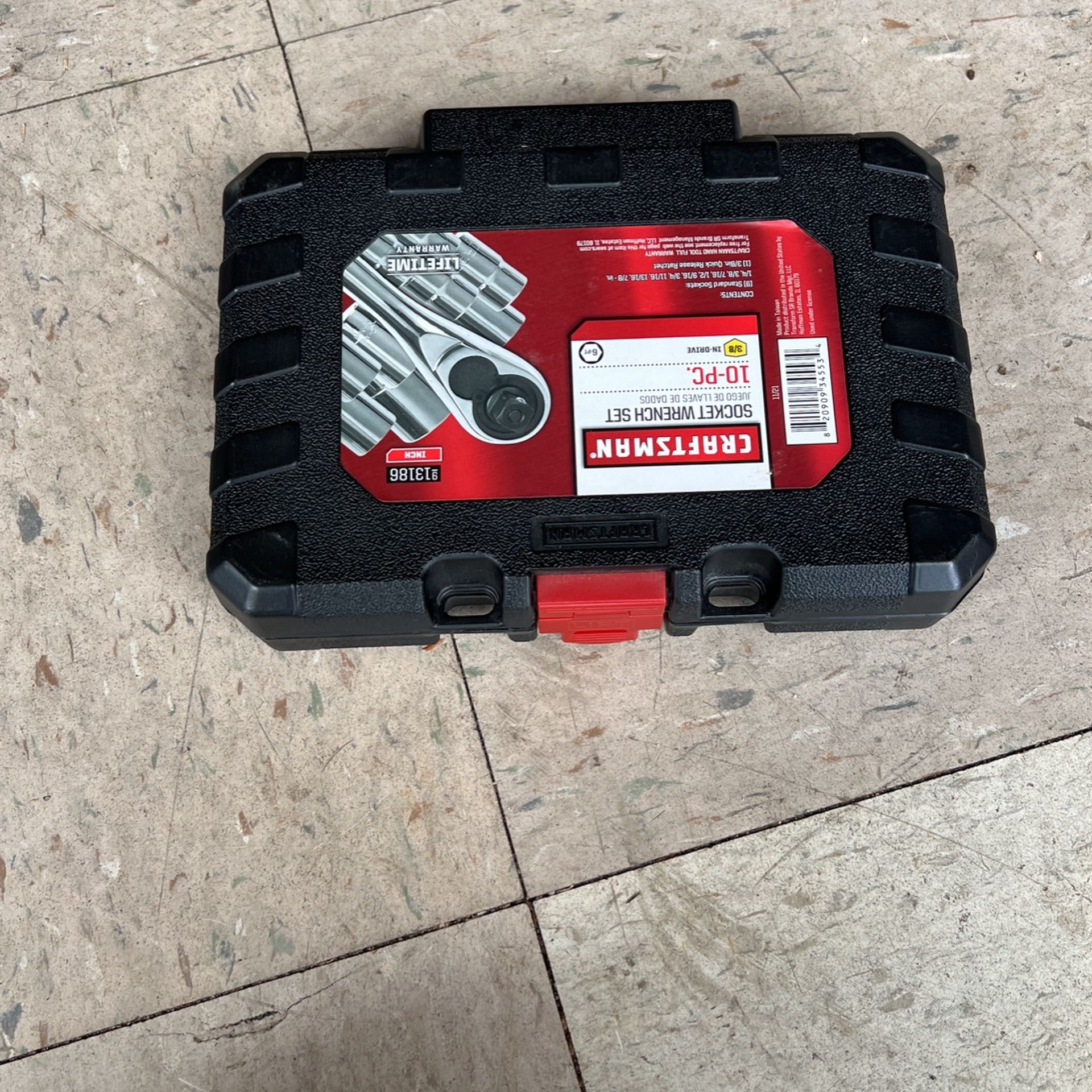 Standard Socket Set 3/8 Drive