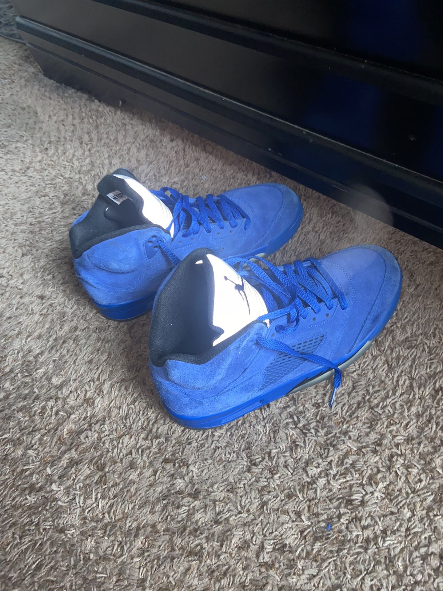 Jordan  5 Retro Blue Suede