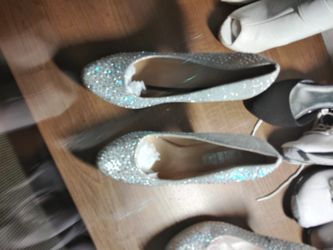 High Heel Shinny Show  Size. 6 1/2