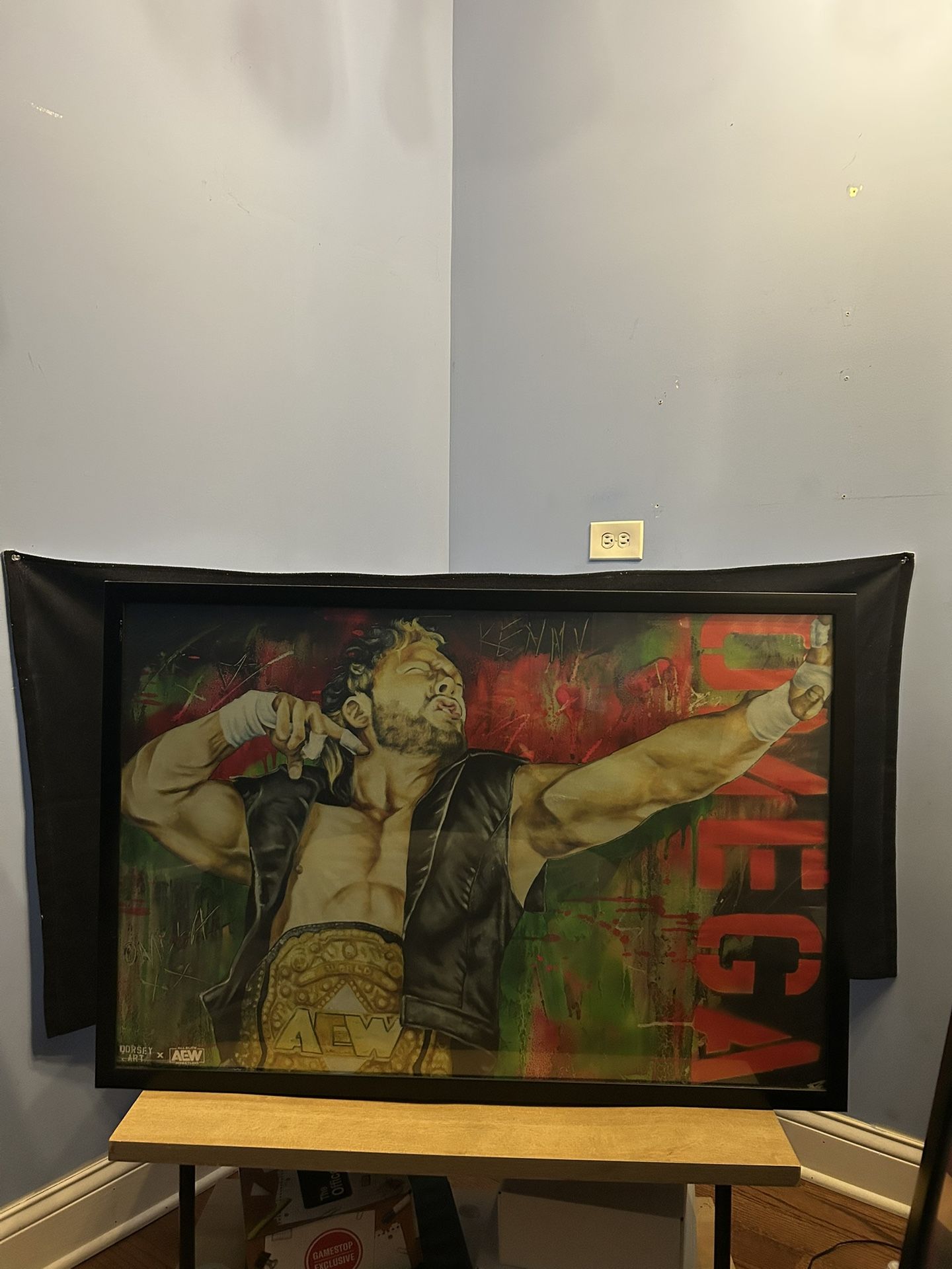 AEW Dorsey Art Kenny Omega