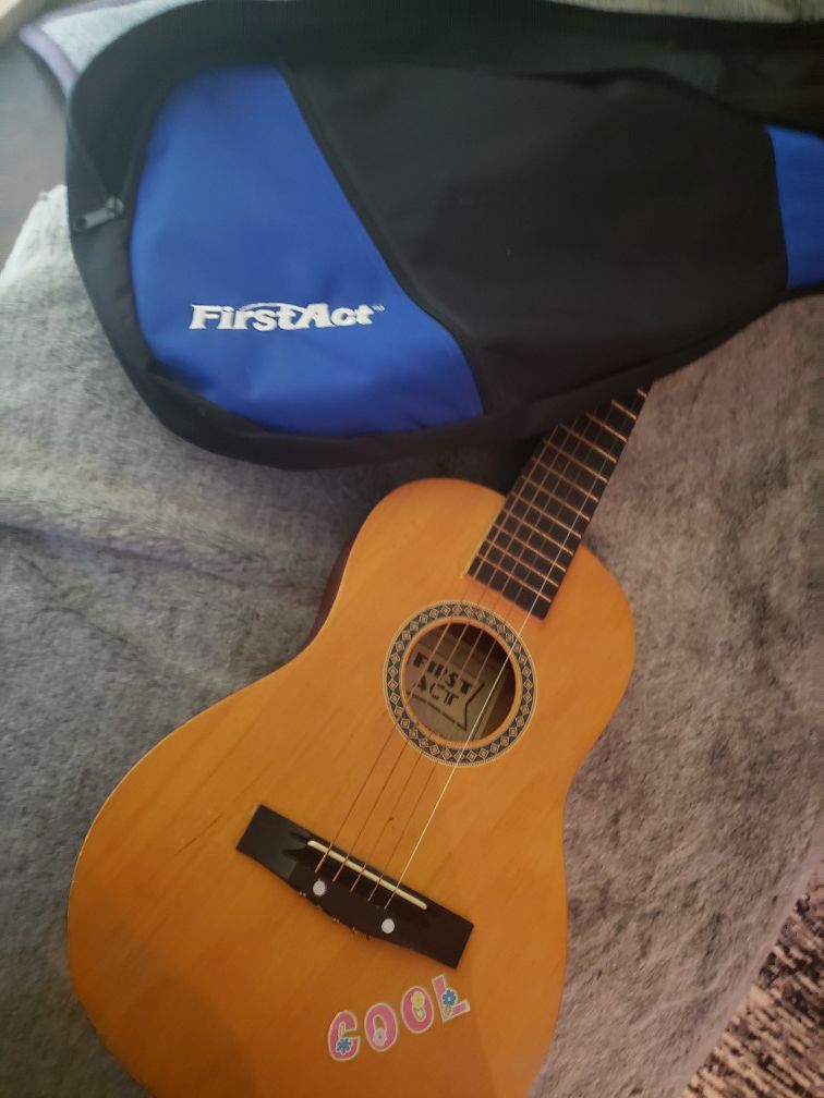 First act small guitar