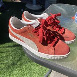 Puma Red Suede Classic 