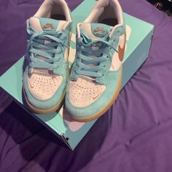 Nike, Sb Force 58, Green frost/Dark russet, Women’s size 8.5