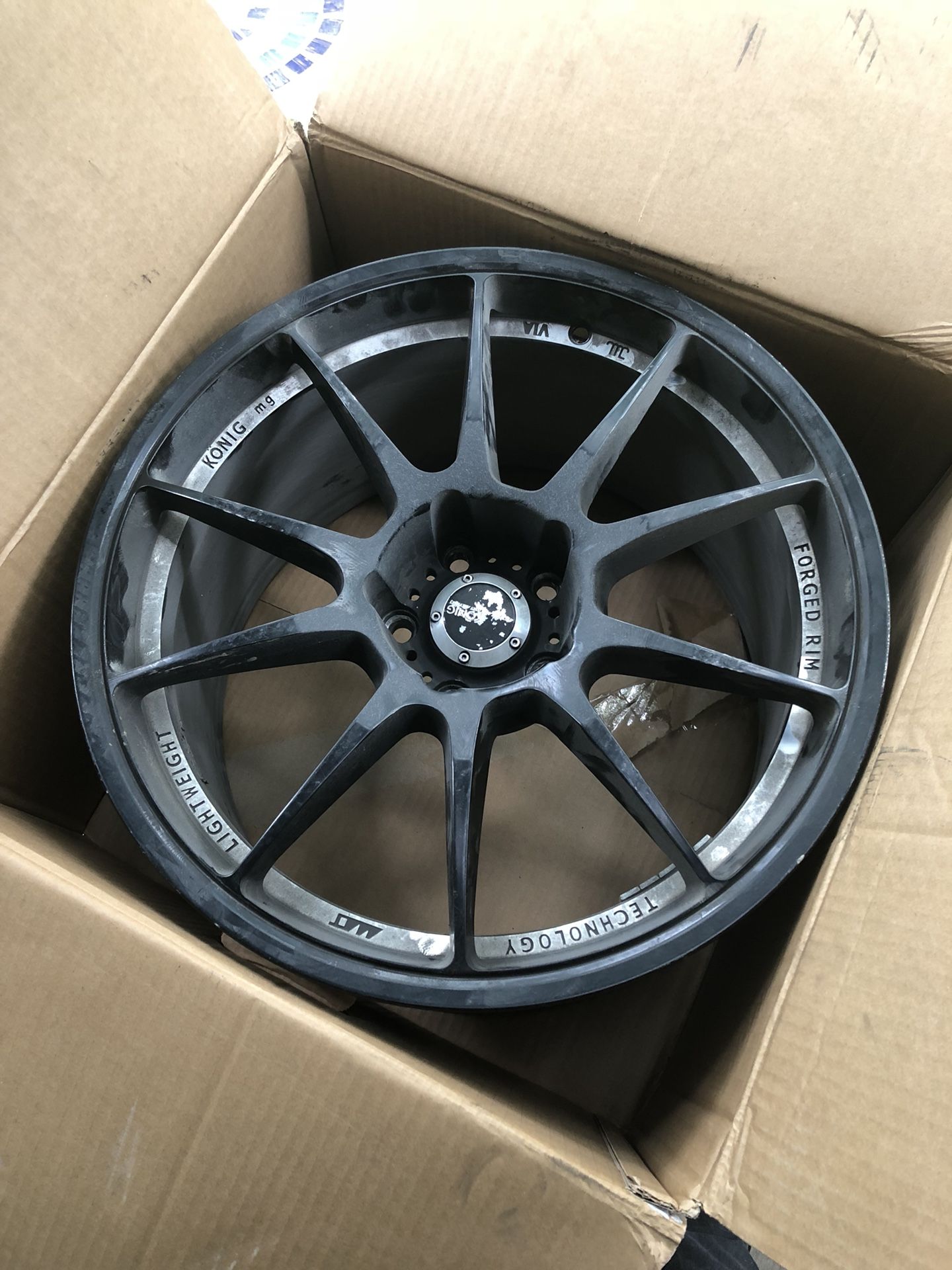 2 Konig Milligram 18 x 10. 5-114.3.