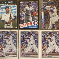 Robel Garcia Rookie Card Lot