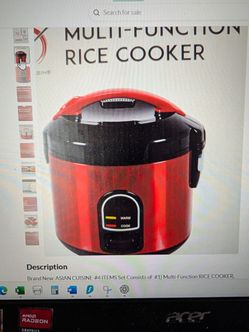 Rice Cooker -ASIAN CUISINE