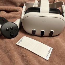 Meta Quest 3 W/Case & Battery Pack Head Strap