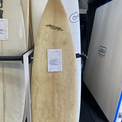 Mohn Surfboard 6' 4" Glassed Fins