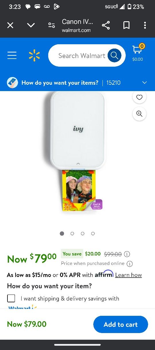 Ivy Photo Printer