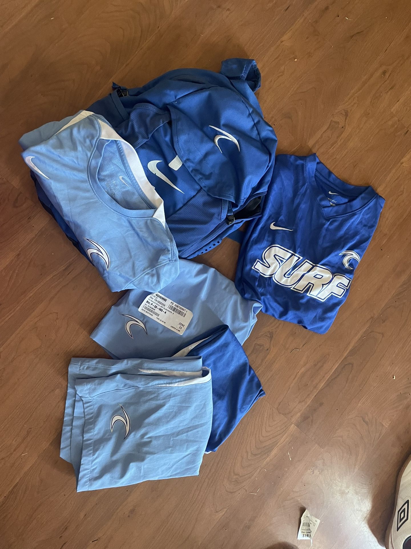 East County Surf Soccer Uniform Kit Size Adult S