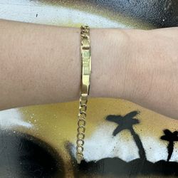 10k BABY ID BRACELET 