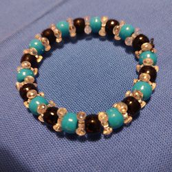 Jacksonville Jaguars Colors Stretch Bracelet 