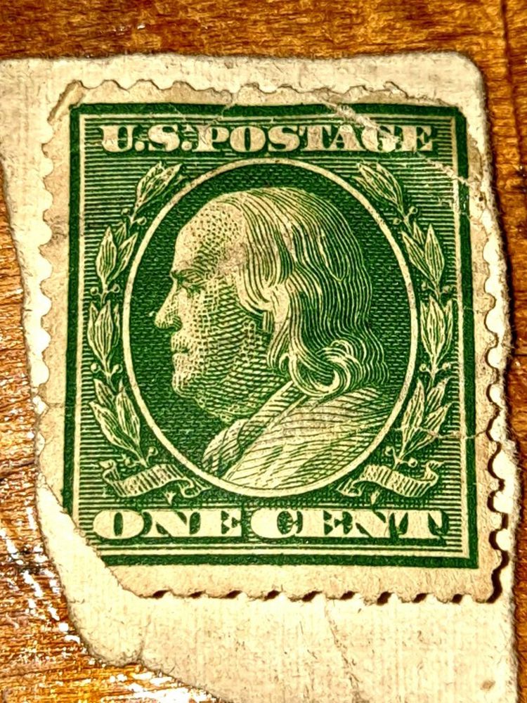 ONE CENT US STAMP