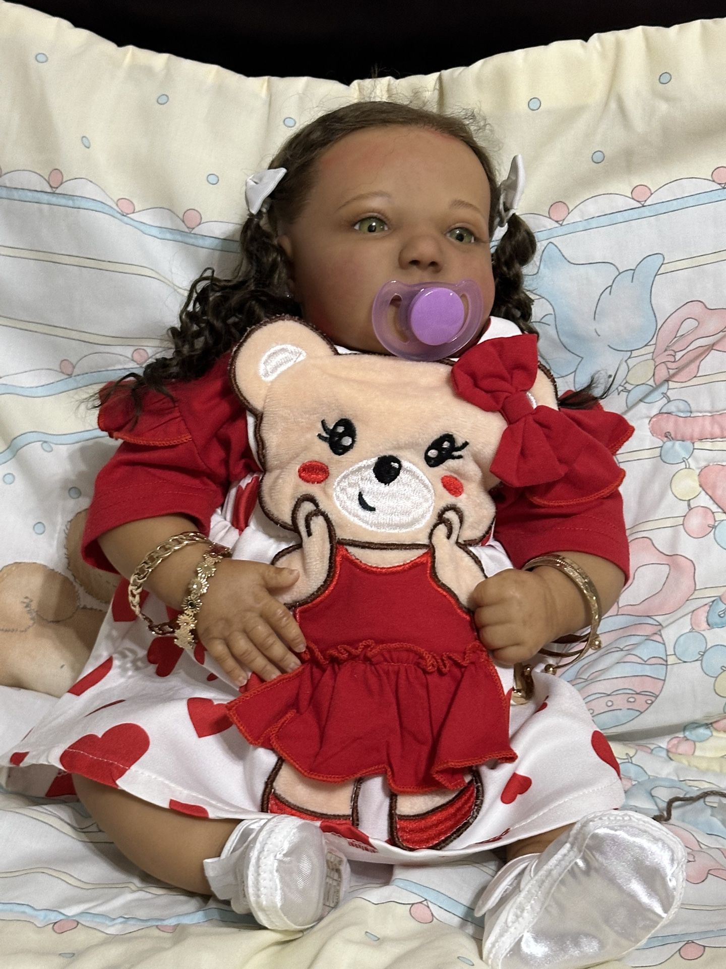 Reborn Capricorn Baby Girl Doll 19” 5lbs 14 oz.