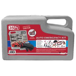 Tools Built Tough 35-piece Auto Emergency Kit