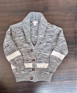 Boys cardigan sweater $3 gently used size 5T