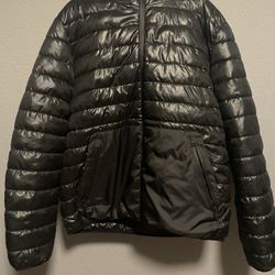 Kenneth Cole NY Quilted Faux Fur Full Zip Jacket