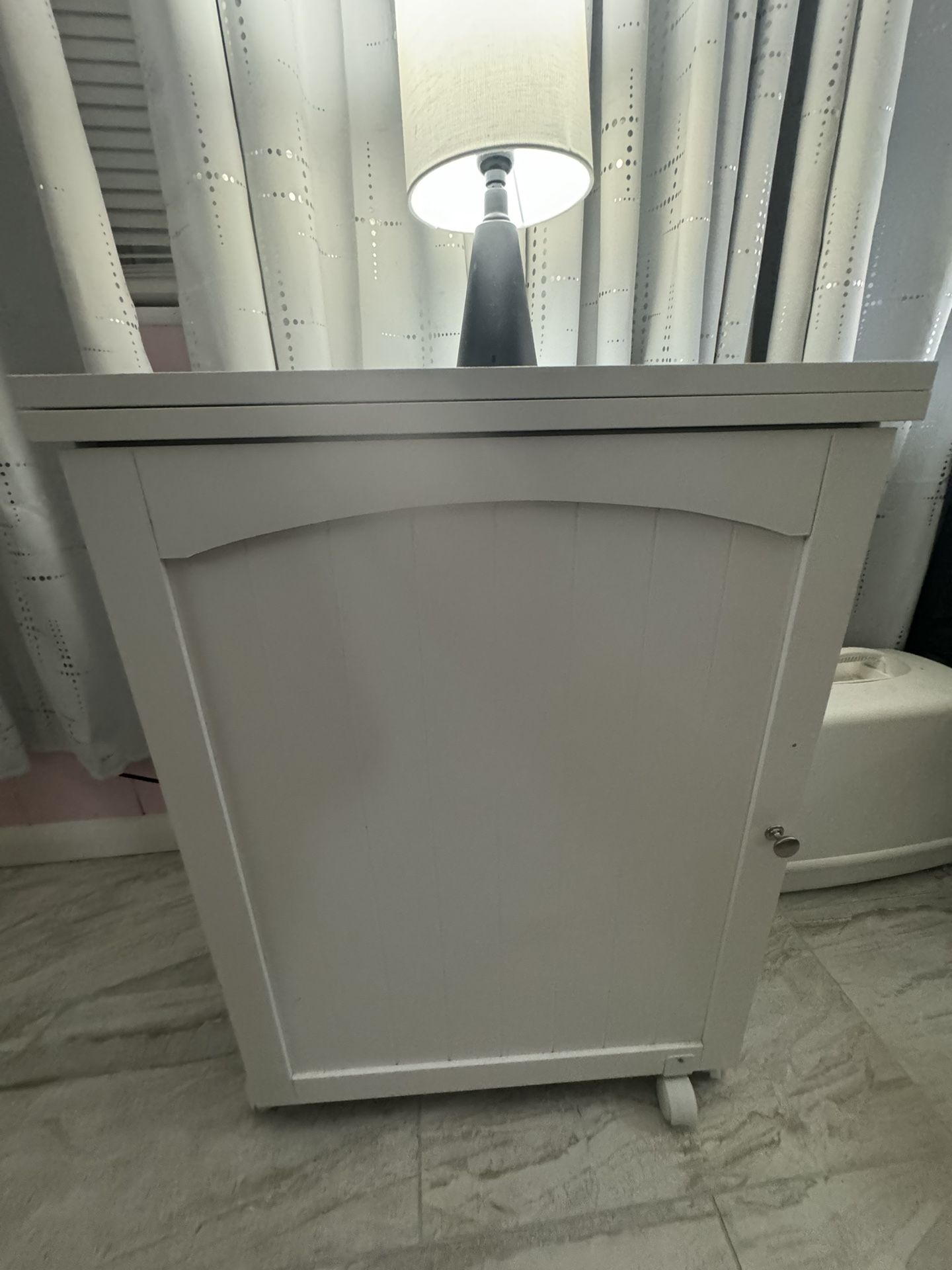 Full Fold Out Sewing Table With Inside Storage