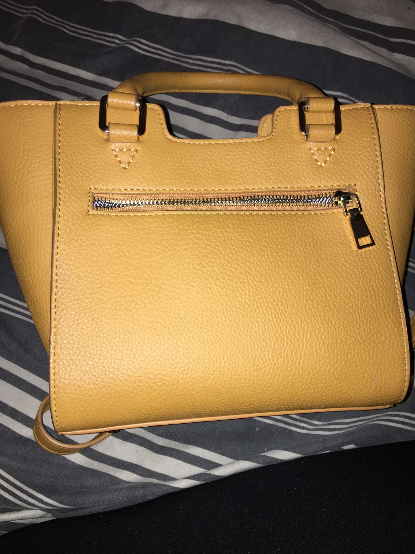 Mustard color purse