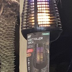 Brand New Solar Powered Bug Zapper Torch