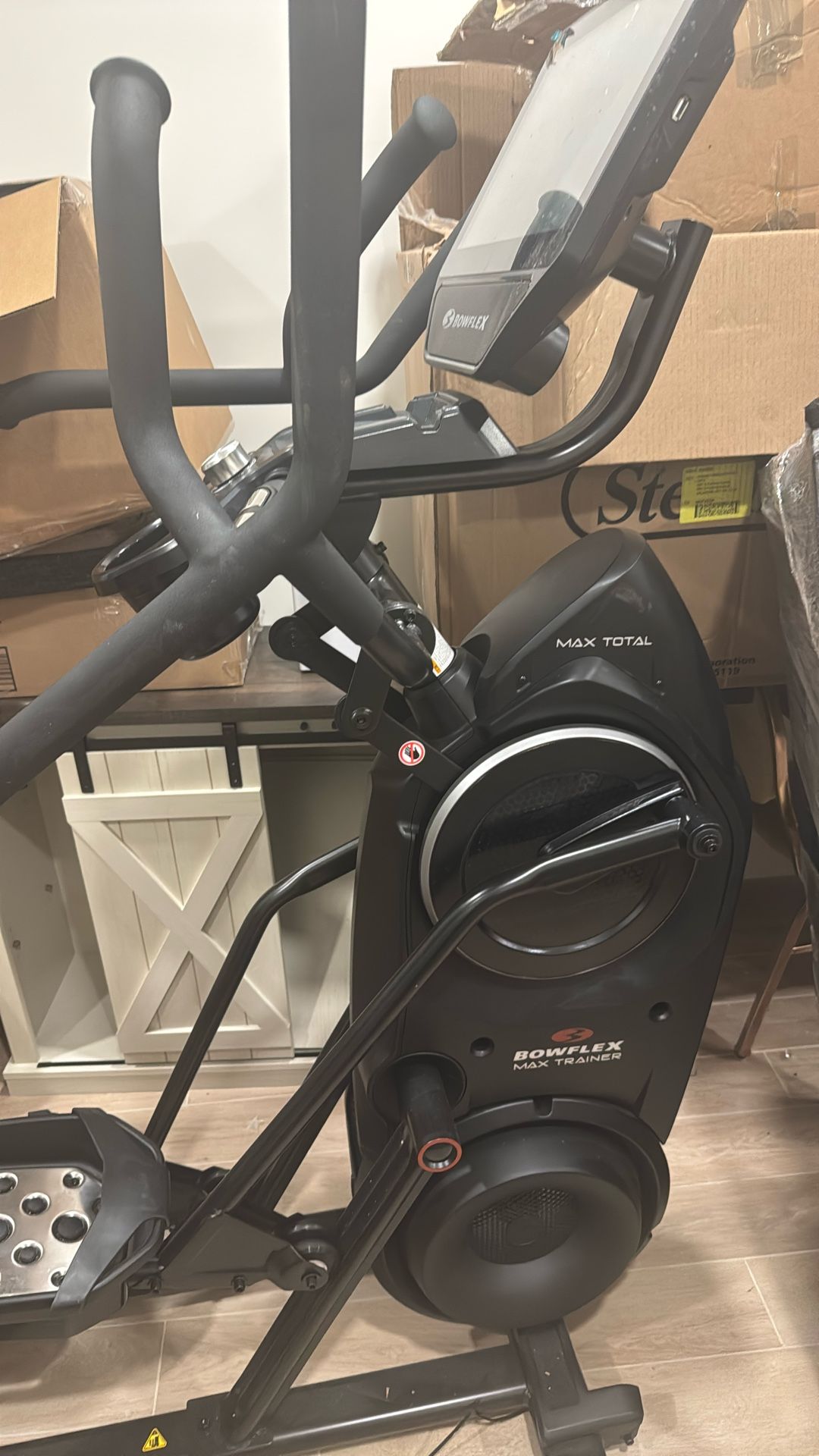 Almost Bran new elliptical - Bowflex Max Trainer 
