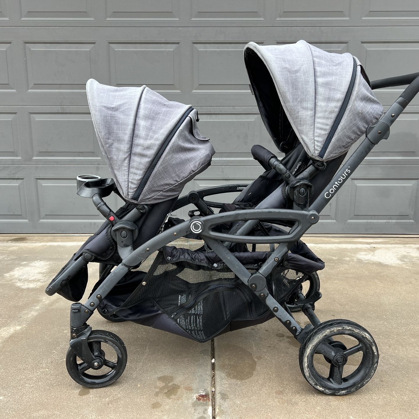 Elite tandem cheap double stroller