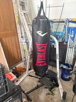 Everlast Punching Bag & Stand-Excellent Condition