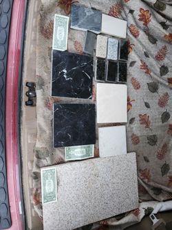 Mix Lot of Marble Tile Lot of 14
