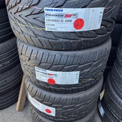 New Toyo 335/25R22 Tires