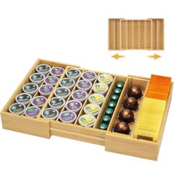 Bamboo K cup holder